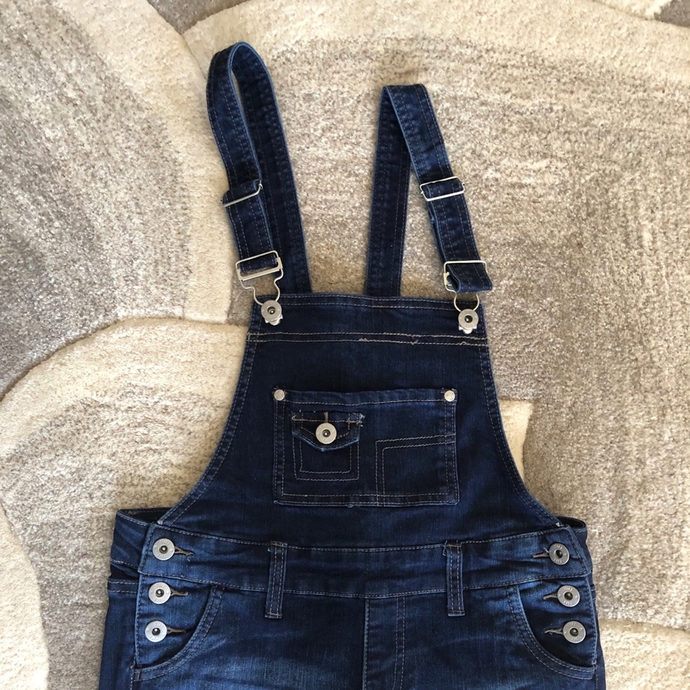 YMI Denim Girls Overalls-NEW
